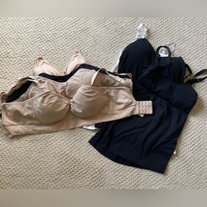 Kindred Bravely nursing/pumping bra bundle + Bravado Designs + Auden, size Small